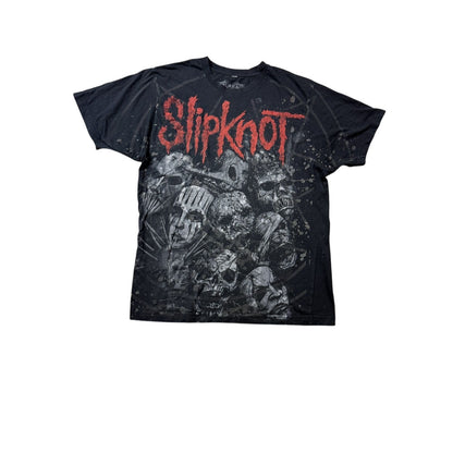 SlipKnot Graphic Vintage T-Shirt Black Band metal