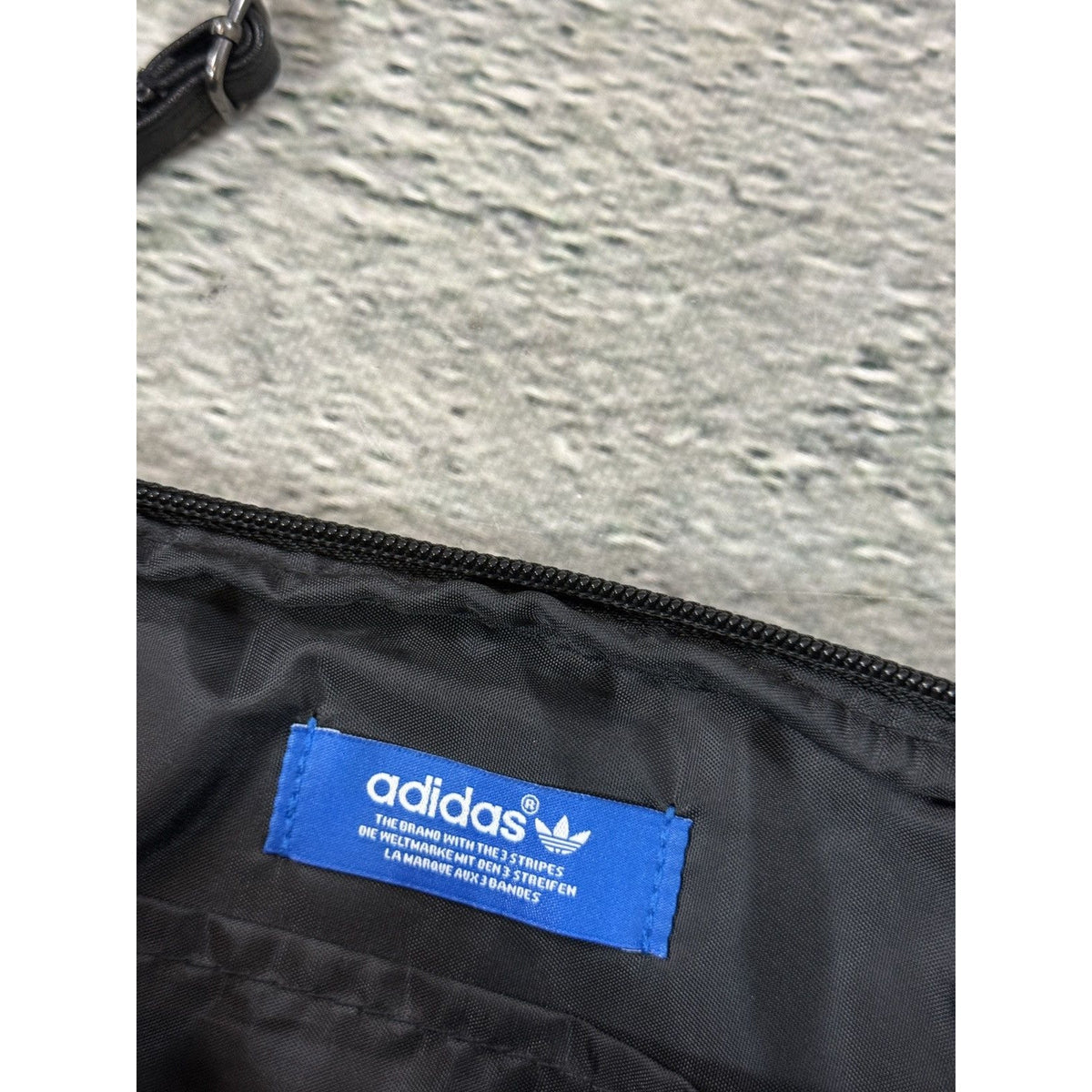 Adidas leather crossbody bag