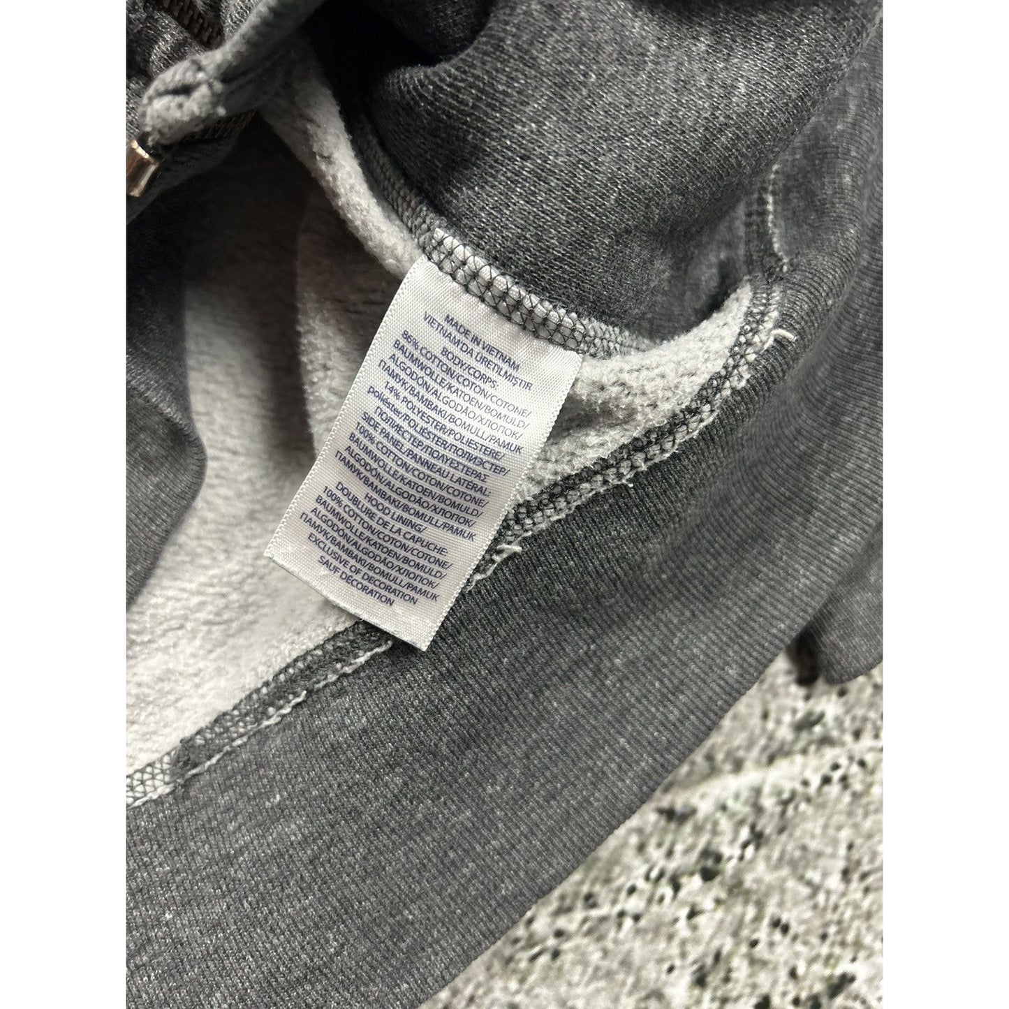 Polo Ralph Lauren zip hoodie grey sweatshirt