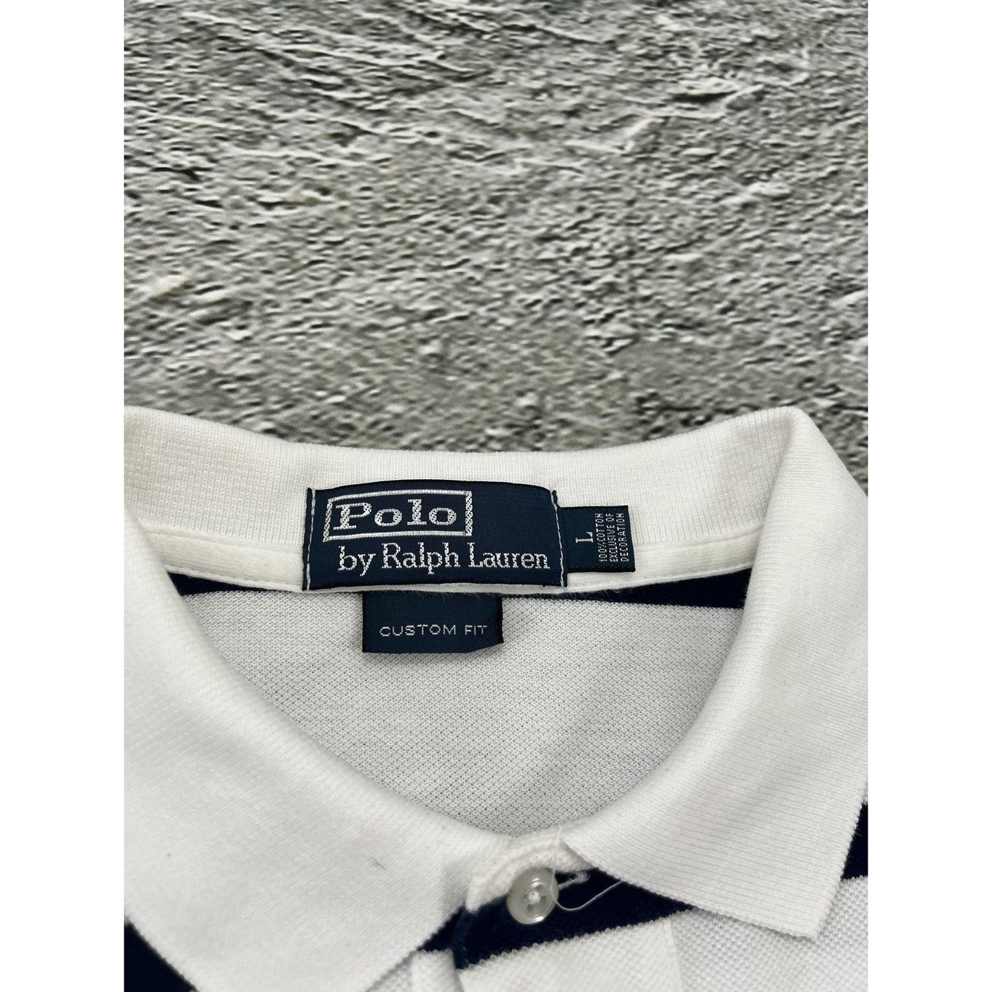 Chief Keef Polo Ralph Lauren vintage big pony white navy