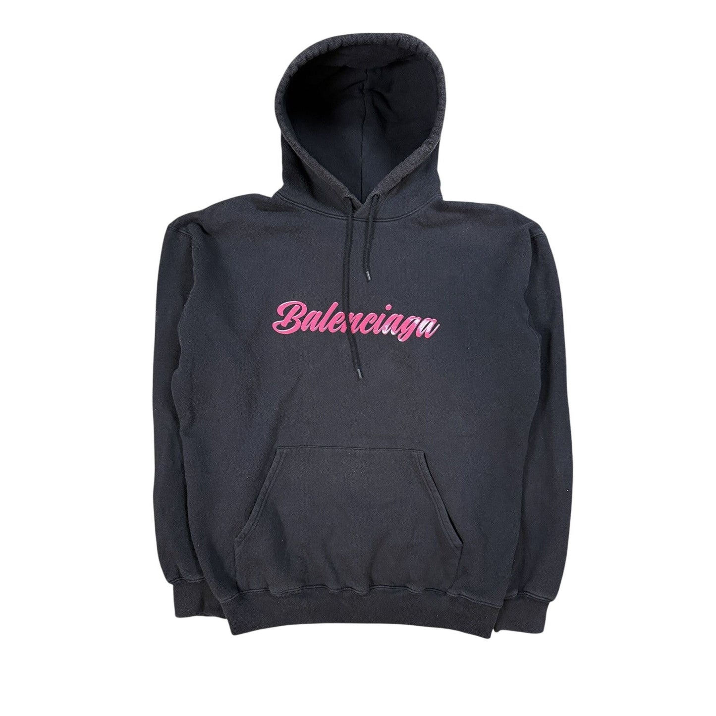 Baleniciaga Barbie hoodie black pink AW19