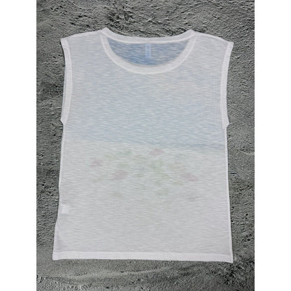 Moschino tank top vintage swimwear beach Y2K fullprint