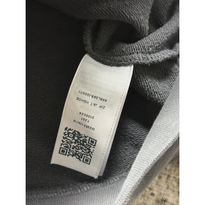 True Religion zip hoodie big logo vintage gray Y2K