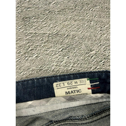 Diesel jeans vintage blue Matic Y2K slim marble low rise