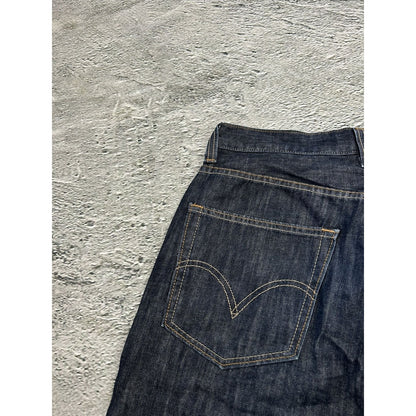 Levi’s vintage denim shorts black jeans jorts 569 baggy