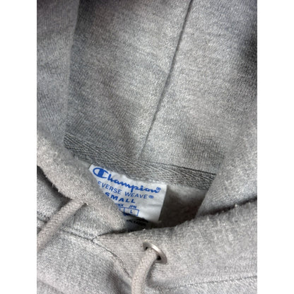 MoMa hoodie champion reverse weave big logo grey New York