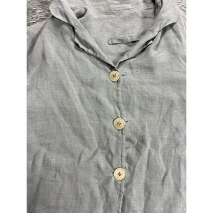 Rundholz Shirt Button-up grey with pockets