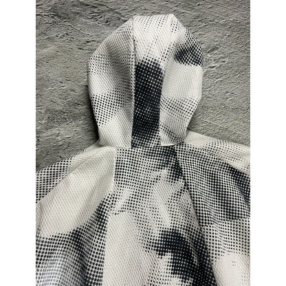 Rundholz Dip jacket hooded oversized black and white