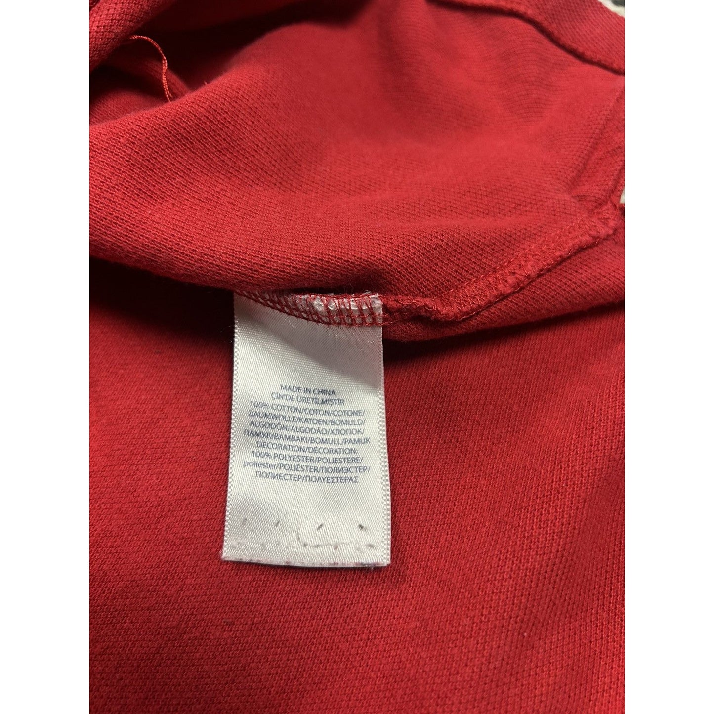 Chief Keef Polo Ralph Lauren Spain vintage red big pony