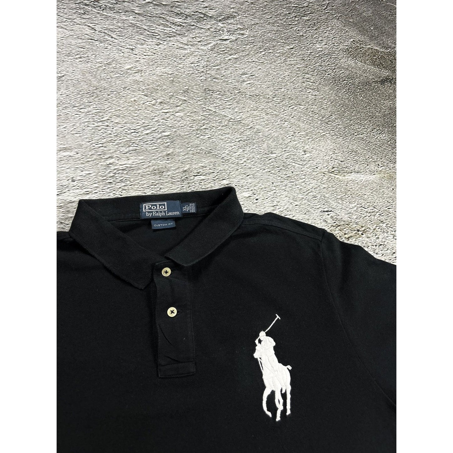 Chief Keef Polo Ralph Lauren polo T-shirt black big pony
