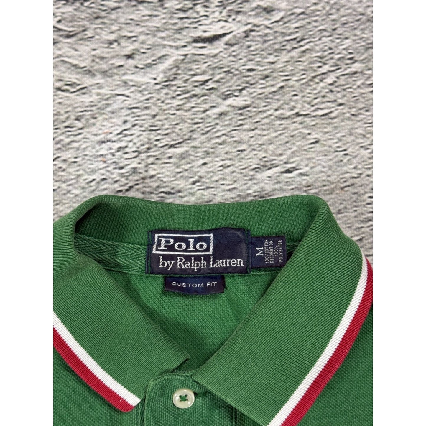 Chief Keef Polo Italy Ralph Lauren T-shirt vintage green