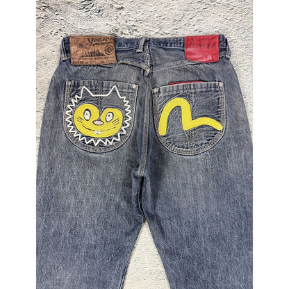Evisu Yamane jeans vintage Japanese selvedge denim pants