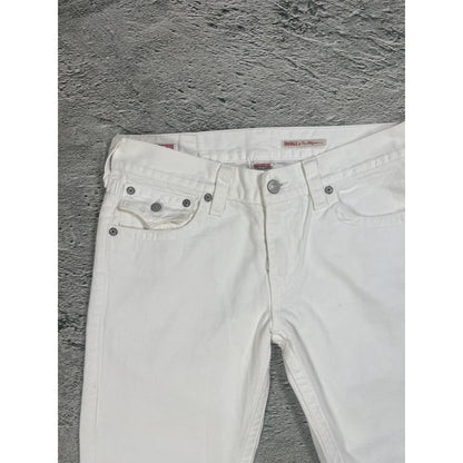 True Religion vintage white jeans Ricky