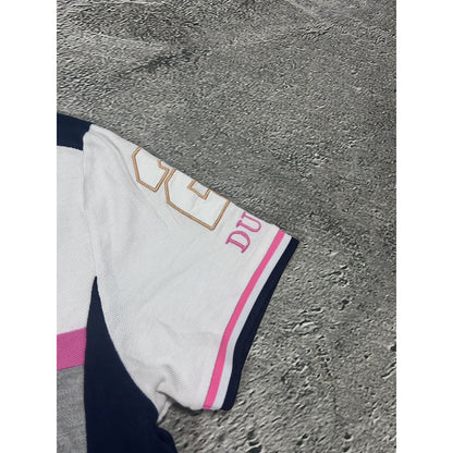 Chief Keef Polo Geografical Norway Dubai T-shirt White pink