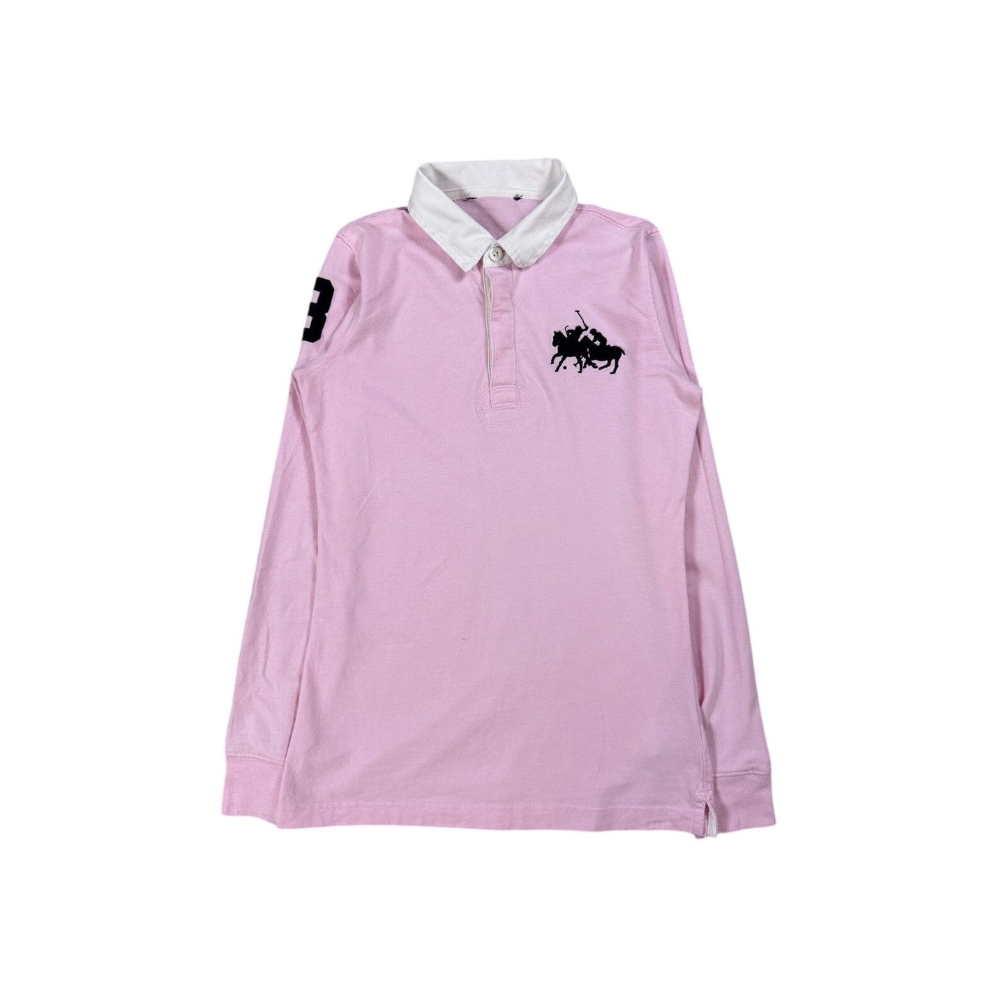 Chief Keef Polo Ralph Lauren vintage pink longsleeve