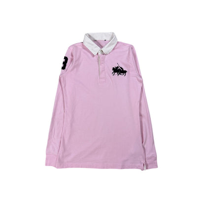 Chief Keef Polo Ralph Lauren vintage pink longsleeve