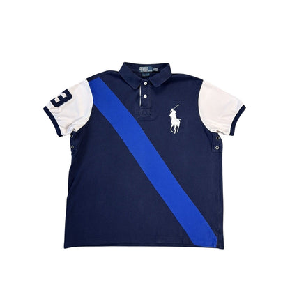 Chief Keef Polo Ralph Lauren navy blue Polo T-shirt big pony