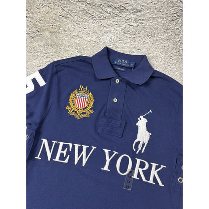 Chief Keef Polo Ralph Lauren New York navy blue Polo T-shirt