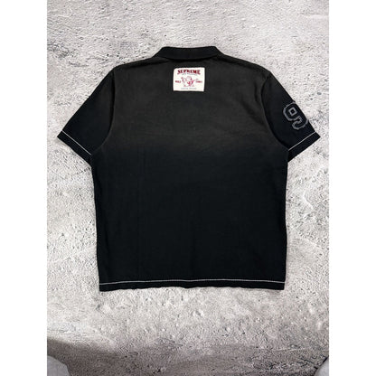 Supreme x True Religion polo shirt black XL