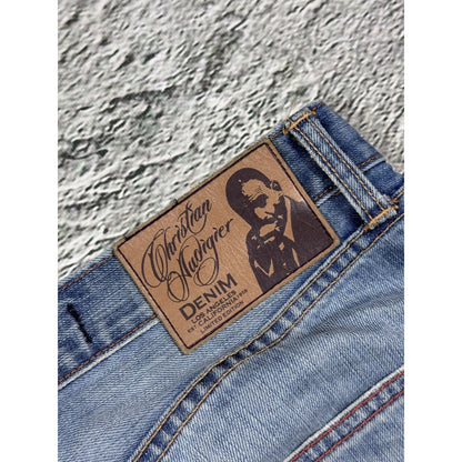 Christian Audigier Ed Hardy embroidered vintage jeans dragon
