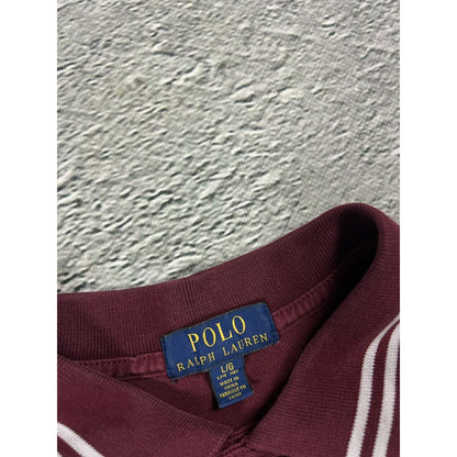 Chief Keef Polo Ralph Lauren vintage burgundy red big pony