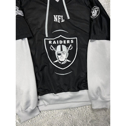 NFL Raiders Orlando hoodie with jersey black grey