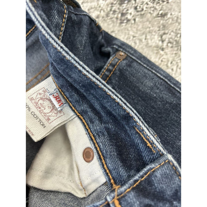 Evisu jeans vintage navy white seagull single Y2K