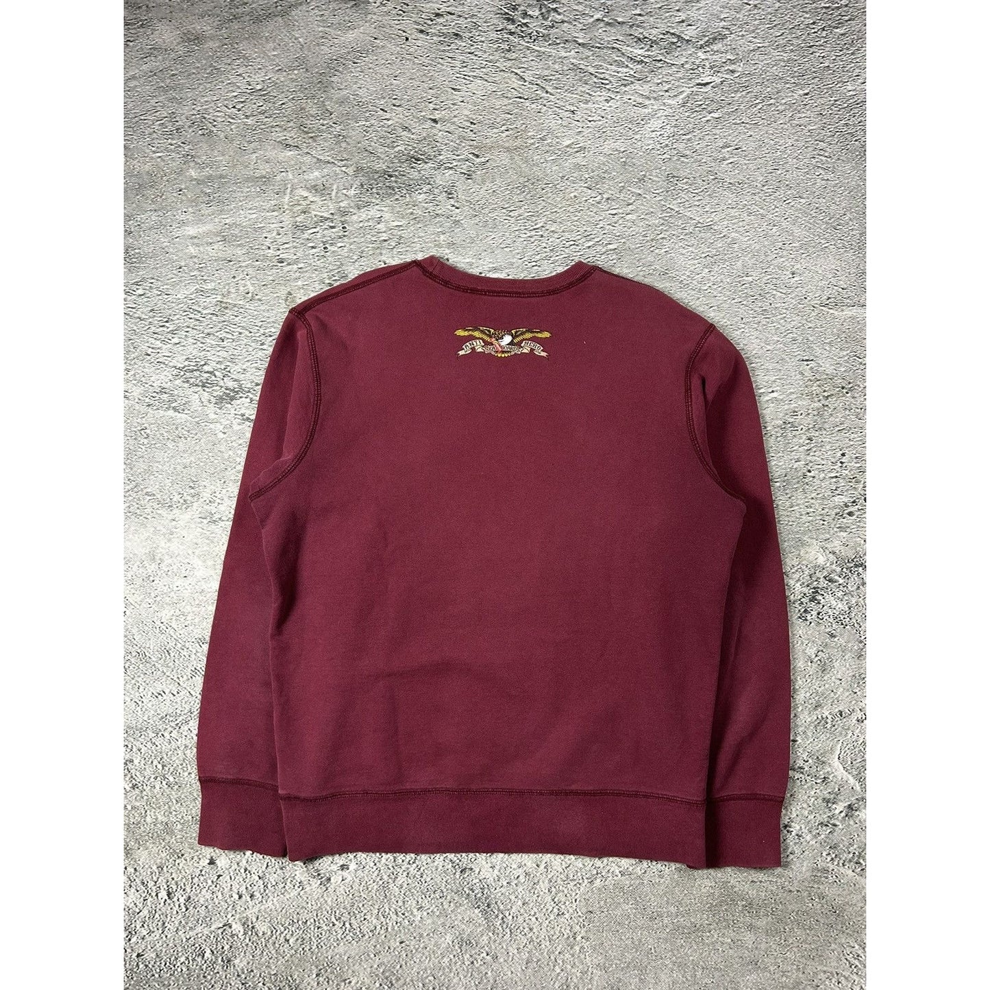 Supreme x Antihero Pope crewneck burgundy red SS16