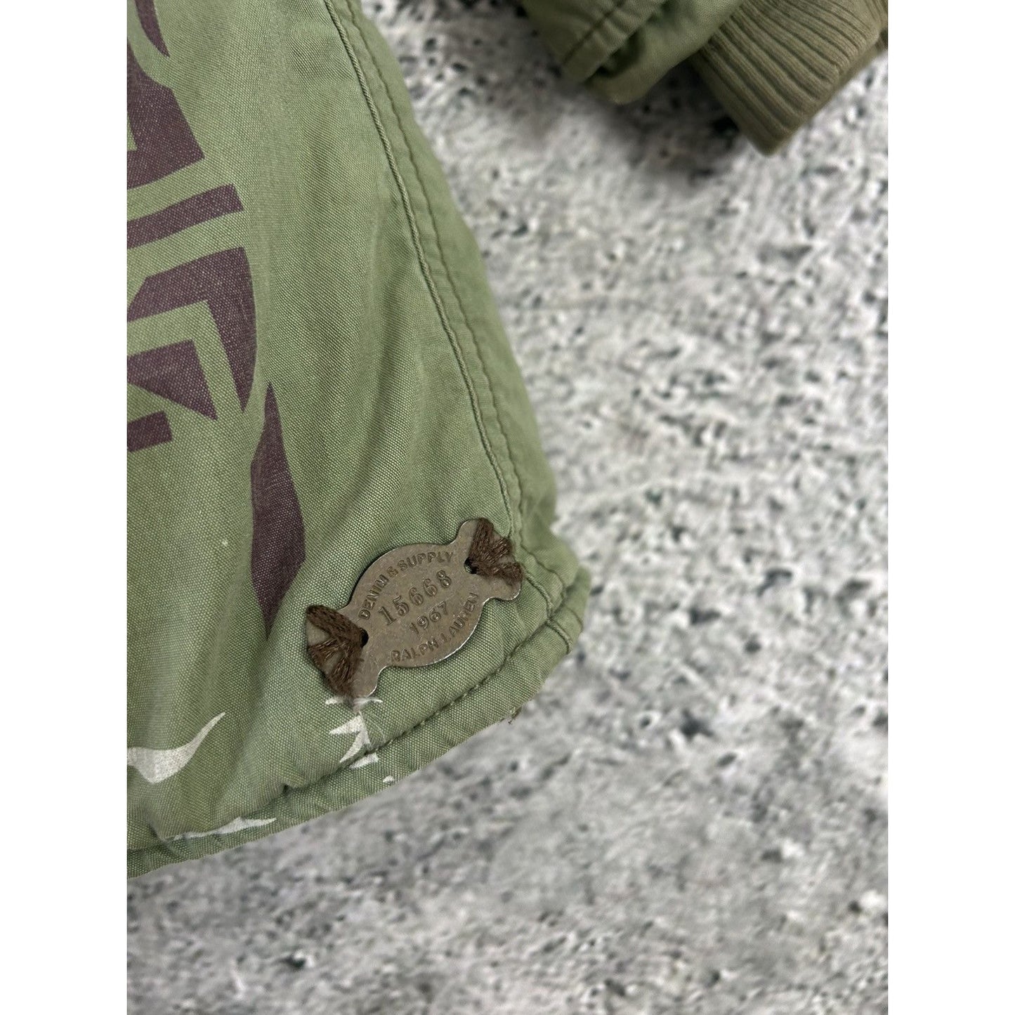 Polo Ralph Lauren Denim Supply Aztec puffer parka jacket