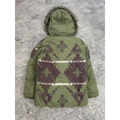 Polo Ralph Lauren Denim Supply Aztec puffer parka jacket