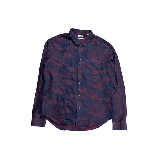 Kenzo shirt purple button-up