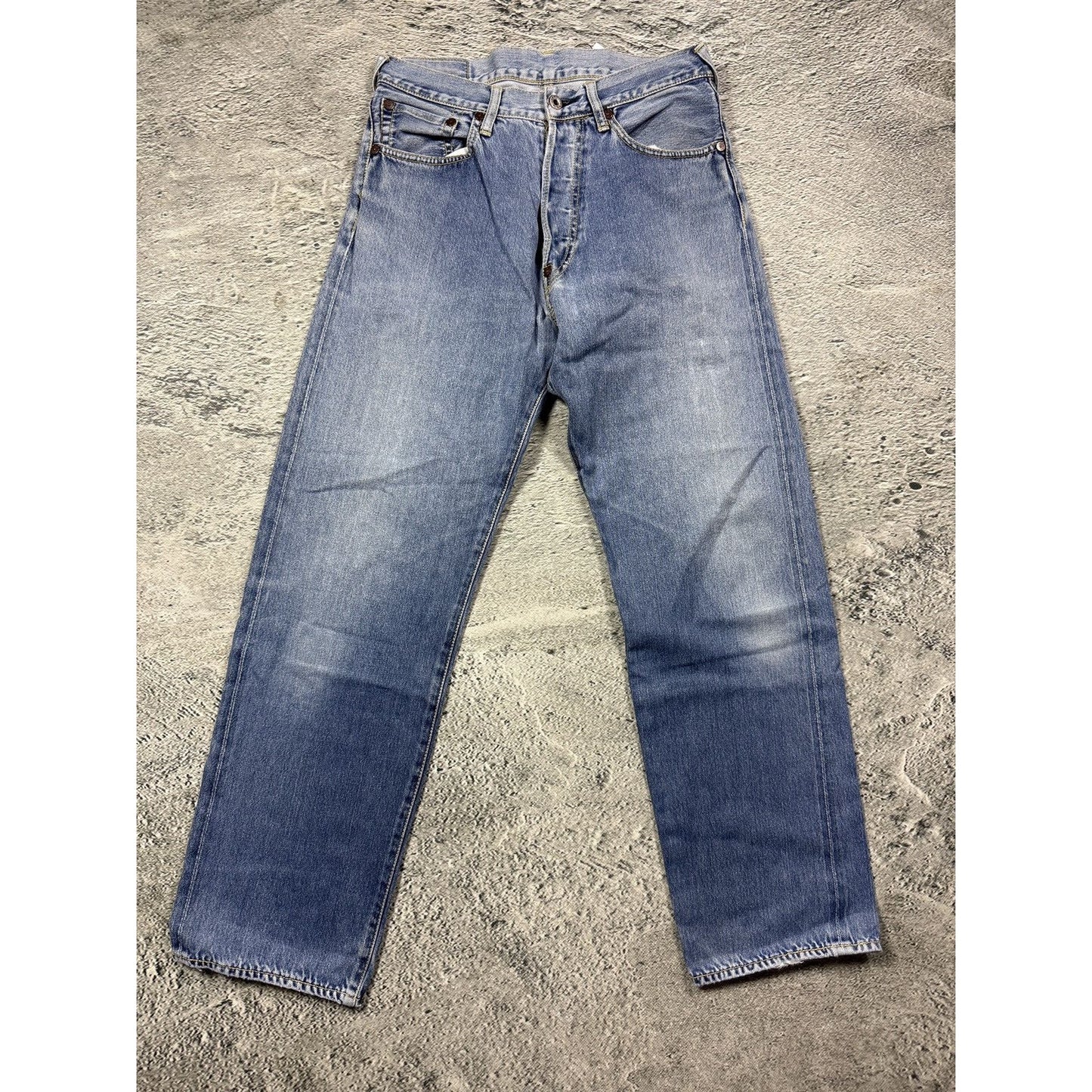 Evisu jeans tiger big logo gold selvedge denim Japan