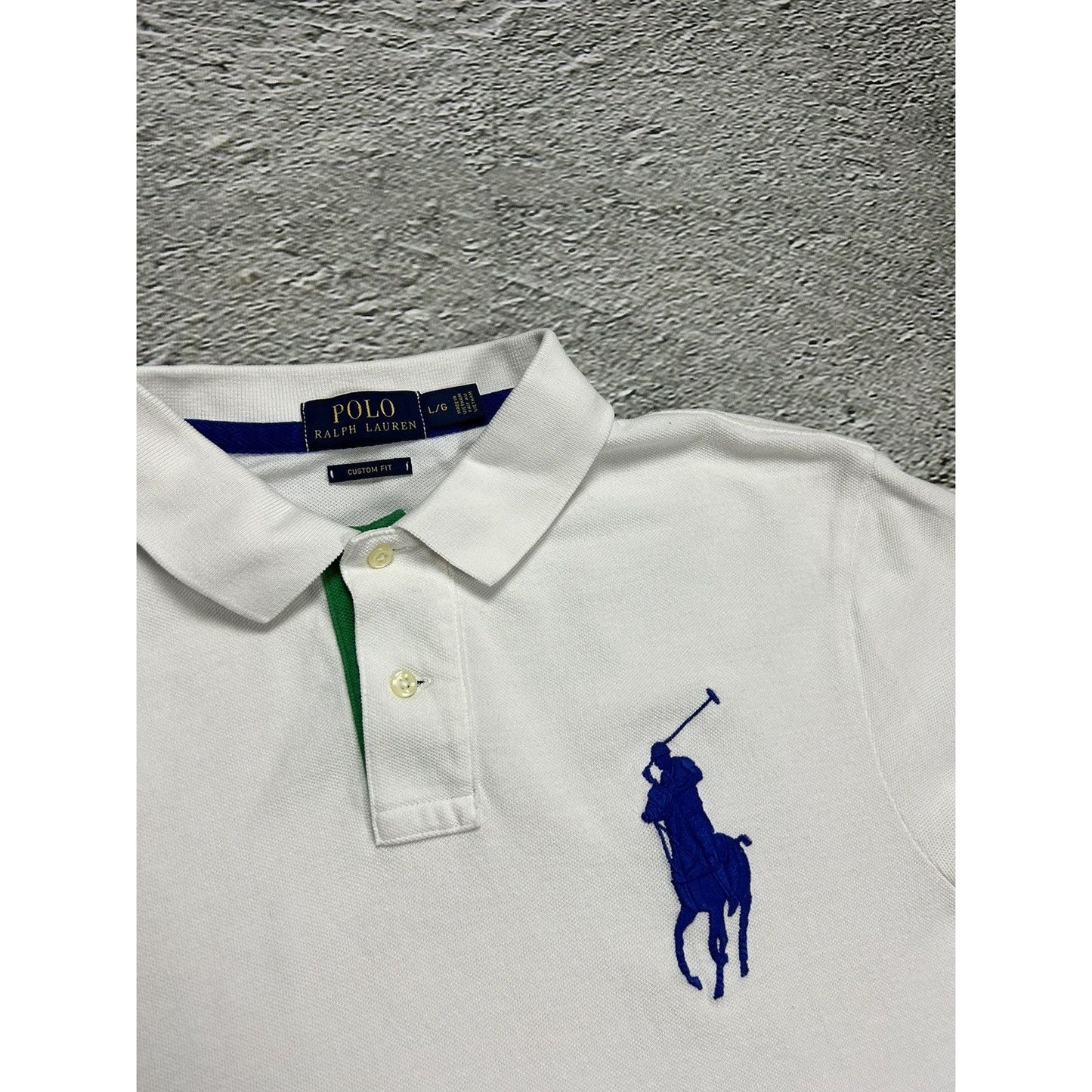 Polo Ralph Lauren vintage white polo T-shirt big pony