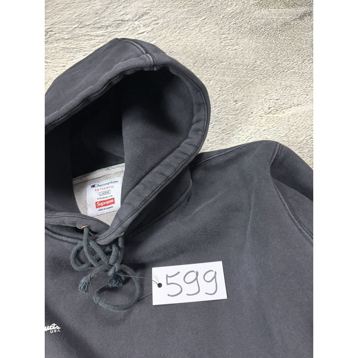 Supreme x Champion hoodie arc Logo
