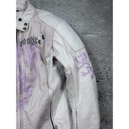 Indian Coast BCN Racing Leather Jacket vintage motorcycle