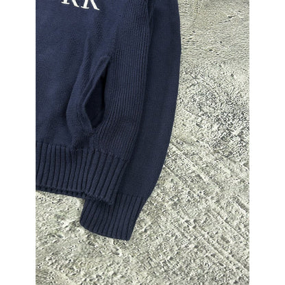 Polo Ralph Lauren zip sweater New York sweater vintage knit