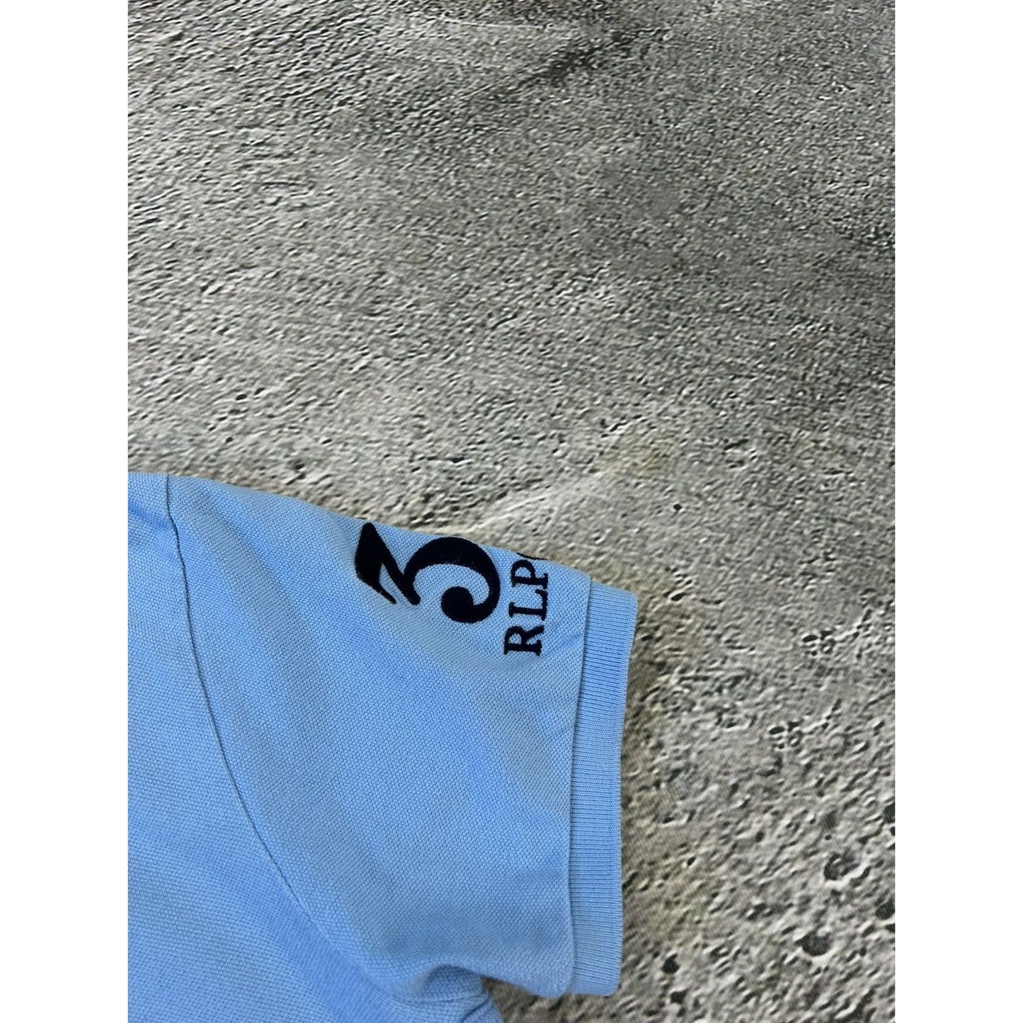 Chief Keef Polo Ralph Lauren baby blue polo shirt big pony