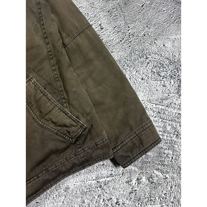 Levi’s military Sherpa jacket cargo khaki Y2K utility