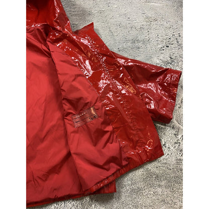 Prada jacket red raincoat 2008