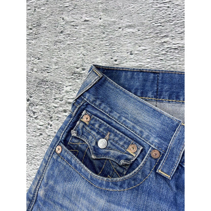 True Religion jeans vintage denim pants straight
