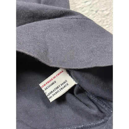 Evisu Yamane vintage black T-shirt mouse cheese logo
