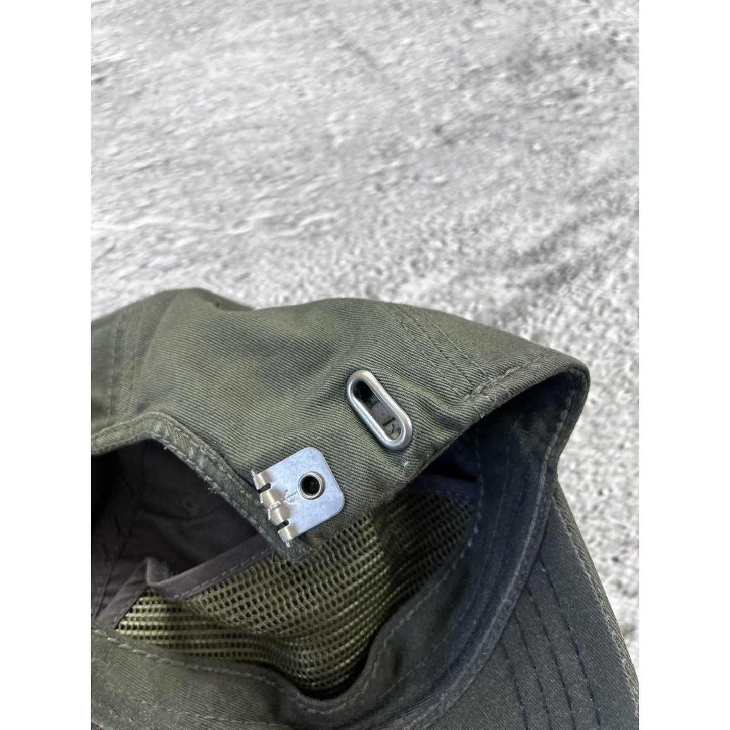 True Religion hat vintage cap Y2K khaki green