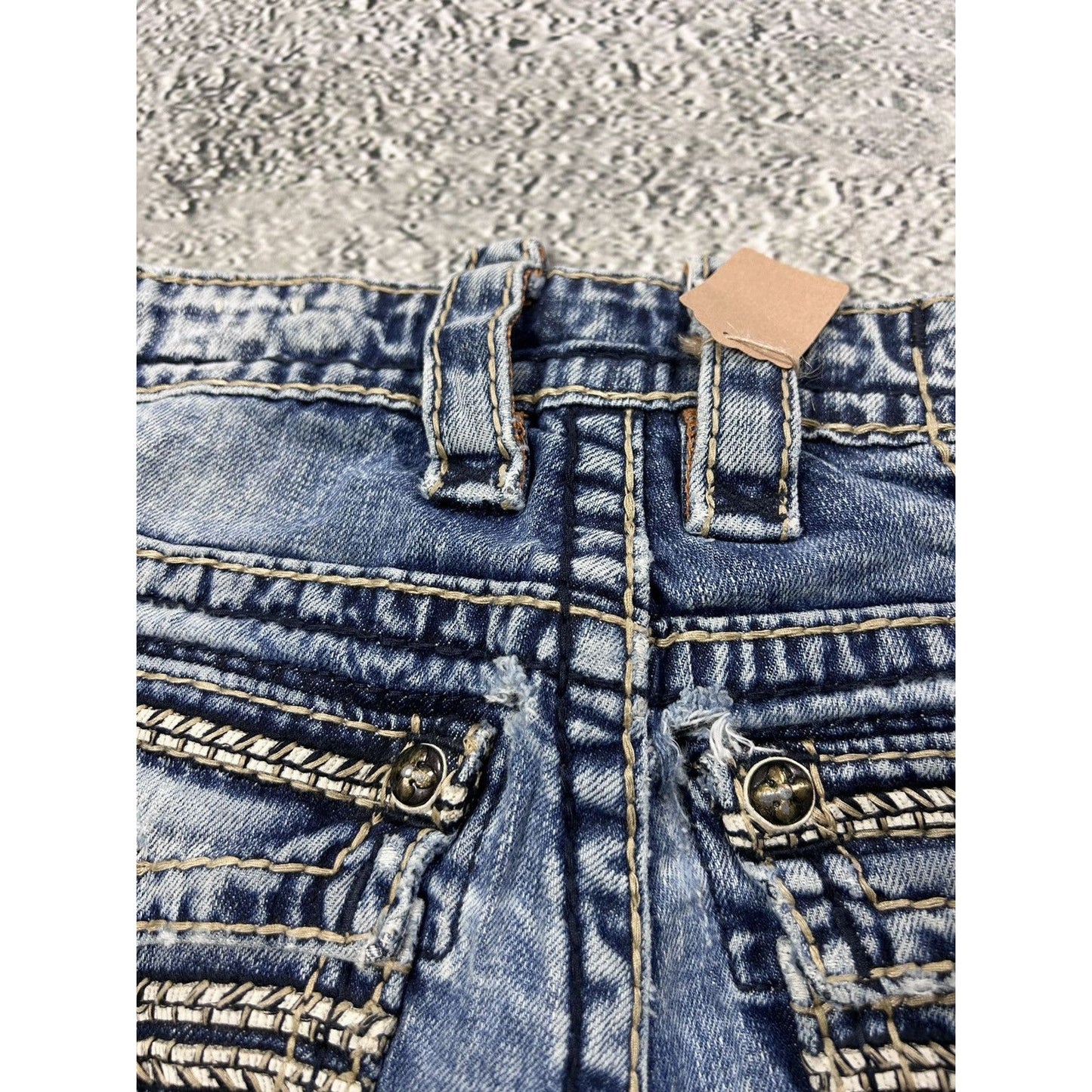 Rock Revival vintage blue jeans Y2K flared