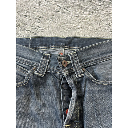 Evisu x Puma vintage navy jeans mint seagulls
