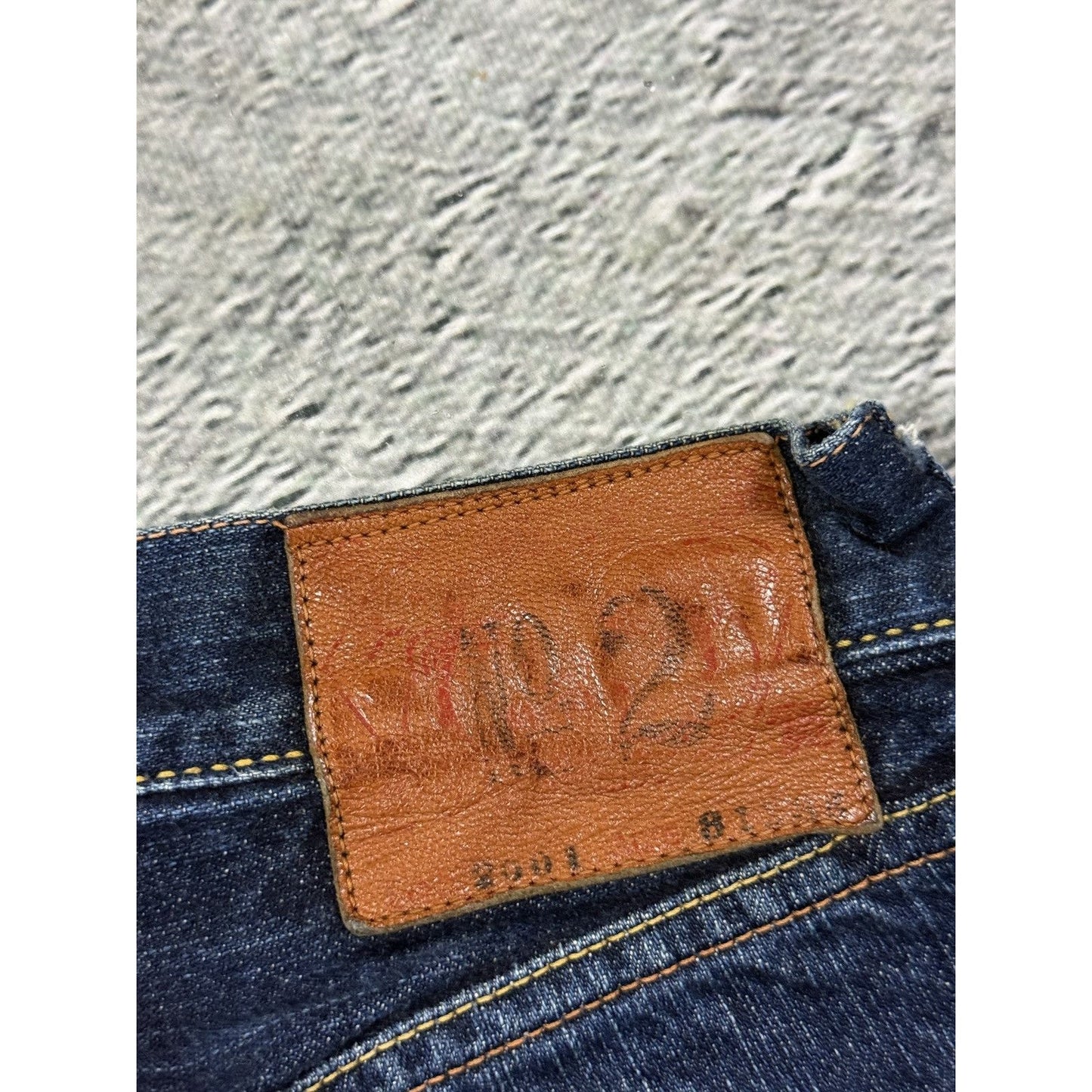 Evisu Hello Kitty jeans vintage selvedge denim Japan RARE