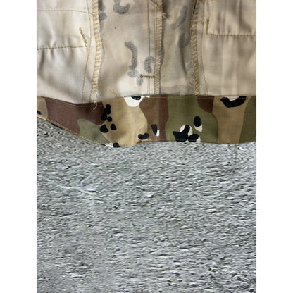 Military cargo pants vintage camo brown