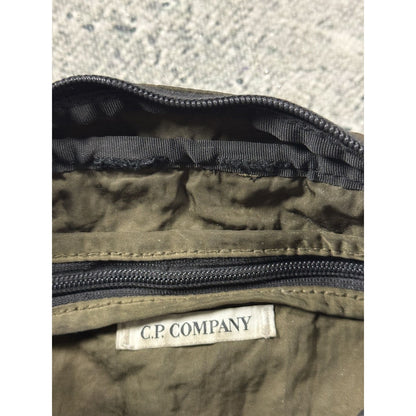 C.P. Company shoulder bag with lens khaki cargo pocket