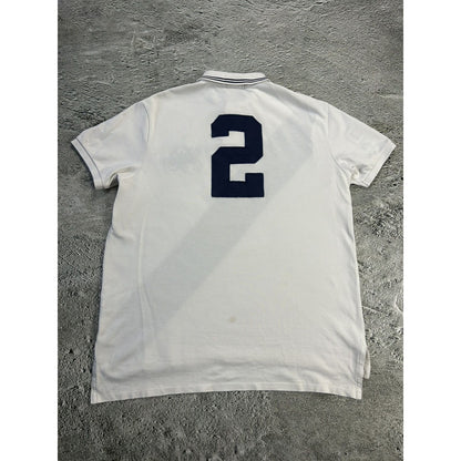 Chief Keef Polo Ralph Lauren vintage big pony white navy