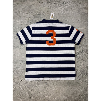 Chief Keef Polo Ralph Lauren T-shirt vintage blue striped