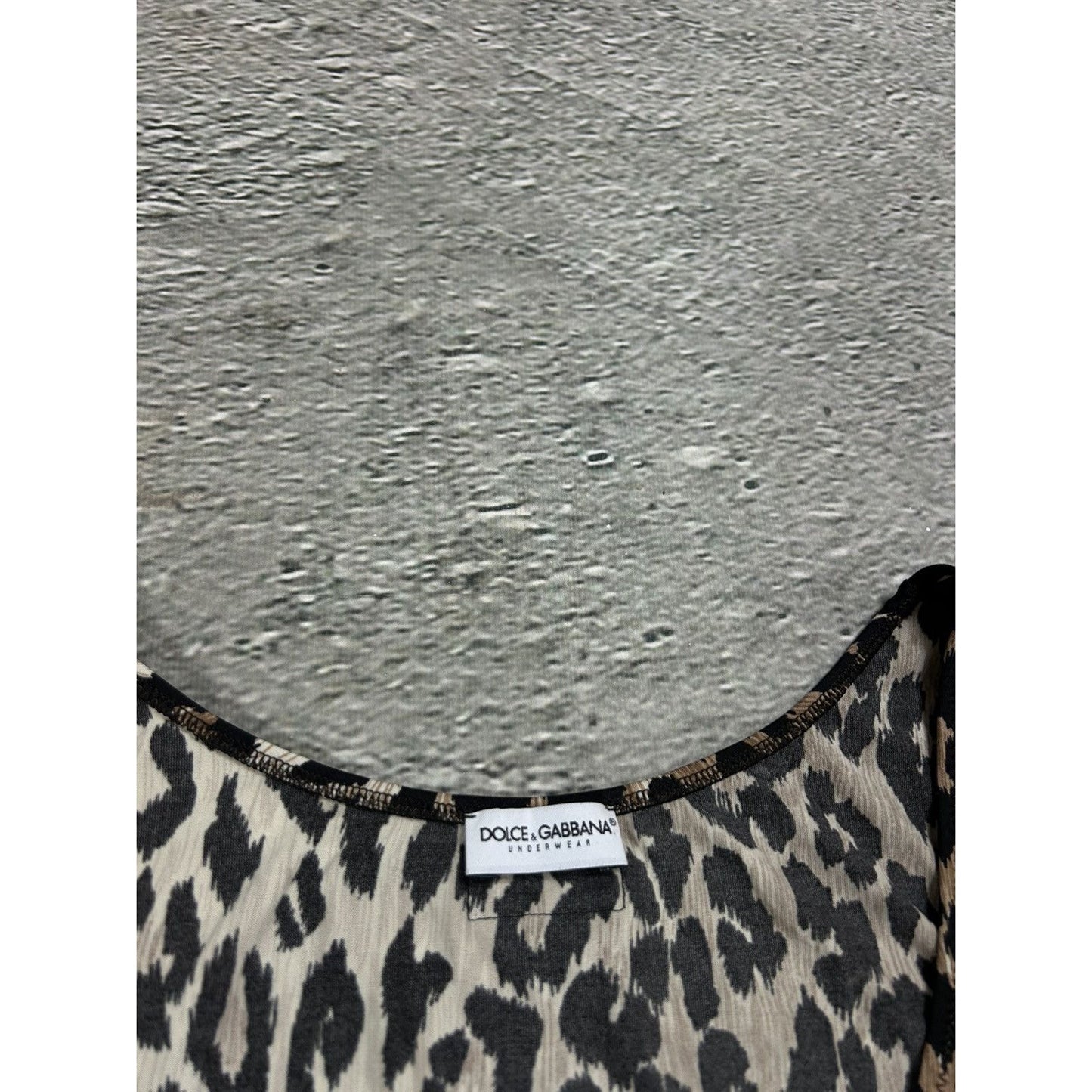Dolce & Gabbana Cheetah Printed tank top sleeveless DG Y2K
